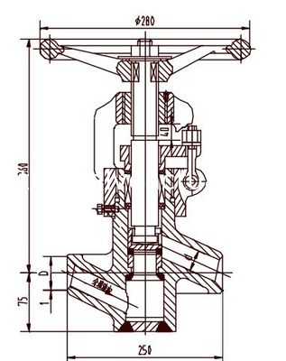Ein guter Preis. Kohlenstoffstahl-elektrischer Ventil-Auslöser, Kugel-Ventile J61Y DN40 | DN50 online