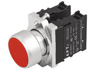 Roter Digital Geschwindigkeitsmesser φ22.5mm AC600V 50Hz schaltet mit Knopf des Schlüssel-IP54