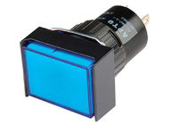 Blauer Digital Geschwindigkeitsmesser Dia16mm, quadratischer heller LED-Wechselstrom-Indikator