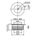 Keramische DC-Phasen-Steuerthyristoren für Mittelverstärkungstor