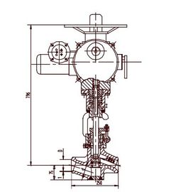 Ein guter Preis. Chrom-Molybdän-legierter Stahl-elektrischer Ventil-Auslöser, Abkürzungs-Ventil J961Y DN40 | DN50 online