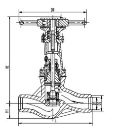 Ein guter Preis. Chrom-Nickelstahl-elektrischer Ventil-Auslöser, Kontrollwert J61Y-32 online