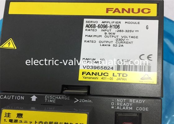Ein guter Preis. 283-325V,9.1KW A06B-6096-H106 AC Servo Amplifier Fanuc ALPHA SERVO MODULE online