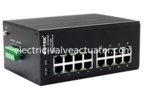 Ein guter Preis. UOTEK UT-6516E 16-Port 100-M Industrial Ethernet Switch mit verbessertem Blitzschutz online