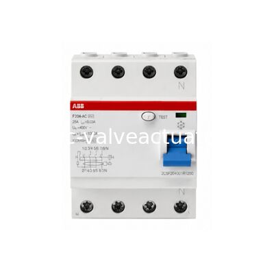 Ein guter Preis. ABB 2CSF204401R1950 F204 A-125/0.03 AP-R Fehlerstrom-Schutzschalter 125A 4-polig online