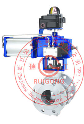 Ein guter Preis. Kugelventil-Antistatisches ZSHO ZG25 1.6Mpa pneumatisches stabilisiertes online