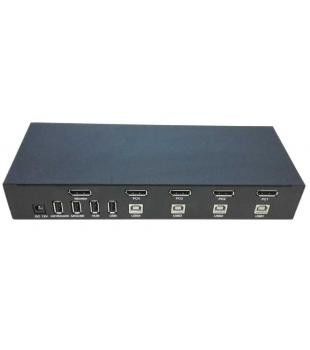 Ein guter Preis. 4 Port-Tischplatten-KVM Schalter SW2401DP DYLINK DC12V 3840x2160 online