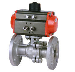Ein guter Preis. Pneumatisches Kugelventil 4.0MPa RQ4P1FP16-Q des Flansch-8bar mit WCB Actautor online