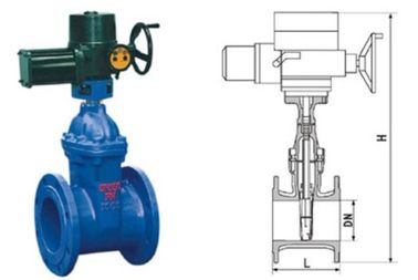 Ein guter Preis. RVEX elektrisch robust sitzen Tor Kraftwerk Ventil grau Gusseisen 50-400 mm online